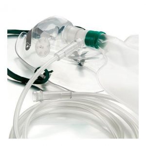 Mascarilla Para Oxigeno No re-inhalación Con Bolsa Reservorio