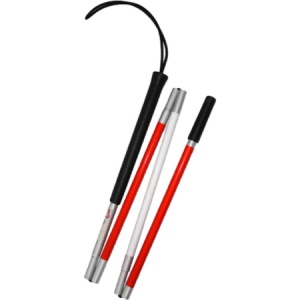 Bastón para Invidente Plegable con Rodamiento Reactiv