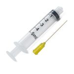 Jeringa Desechable 5 ml amarilla 20 X 32 Nipro