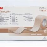 Cinta Micropore 1? Color Piel 3M