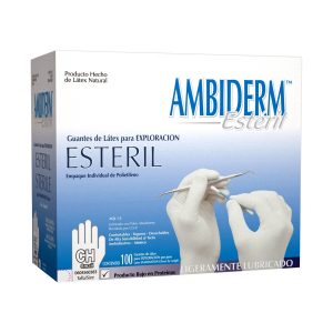 Guantes estériles Ambiderm C/100pz