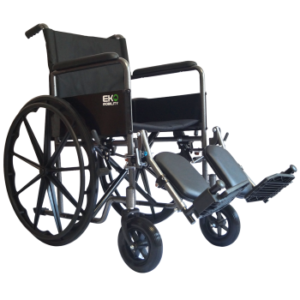 Silla de Ruedas 18? Silver Vein Con Elevapiernas MAG