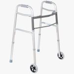 Andadera de Aluminio ReActiv Plegable Con Ruedas