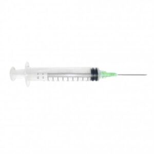 Jeringa Desechable 5 ml verde 21 X 32 Nipro